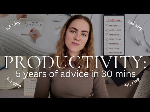 The 4 Part System That Made Me More Productive