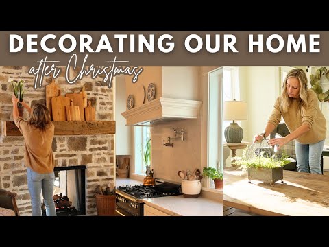 Cozy Cottage Decorate with me 🏡 Decorating ideas after Christmas