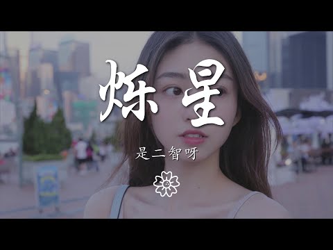 是二智呀 - 爍星『你是 年輪觸 摸不到 的別離』【動態歌詞Lyrics】