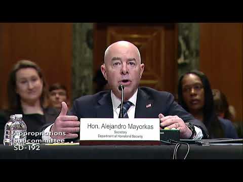 Murphy Questions DHS Secretary Mayorkas During Budget Hearing