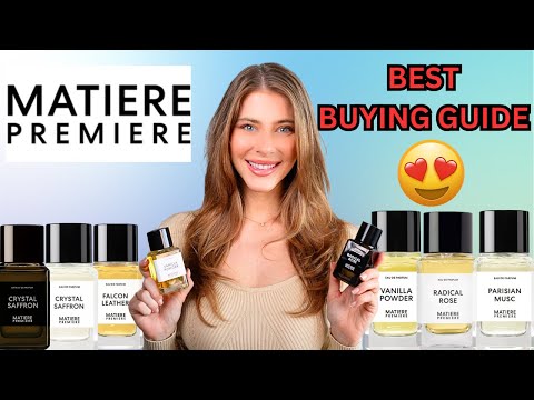 BEST MATIERE PREMIERE BUYING GUIDE: VANILLA POWDER, CRYSTAL SAFFRON, FALCON LEATHER, EXTRAITS & MORE