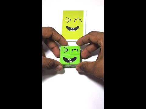 Very Satisfying and Relaxing Face Changing Cube Game ASMR || #shorts #asmr