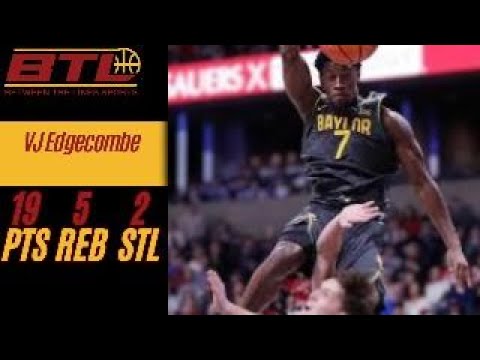 VJ Edgecombe 19pts vs Utah Utes