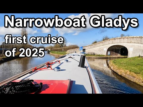 Narrowboat cruise - our first of 2025. Aqueduct Marina to Hurleston Junction and back.