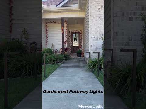 Lighting Up Pathways: See Gardenreet in Action! 🌌