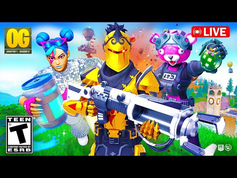 *NEW* OG SEASON 2 FORTNITE UPDATE OUT NOW!! NEW BATTLE PASS, LIVE EVENT, MAP, & MORE! (LIVE)