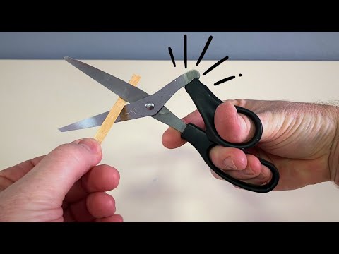 AFTER WATCHING THIS VIDEO, YOU WILL NEVER THROW THE SCISSORS IN THE TRASH AGAIN!!!