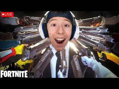 LIVE! -  AIMBOTTING EVERYONE IN FORTNITE! (NEW)