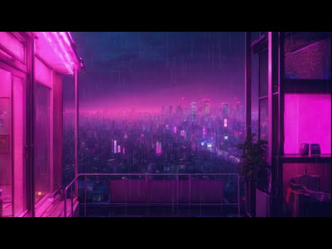 rainy night in japan ☔️ 🌙 relaxing lofi beats [chill music for sleep/work/study]