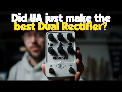 Universal Audio KNUCKLES | Dual Rectifier tones for your pedalboard.