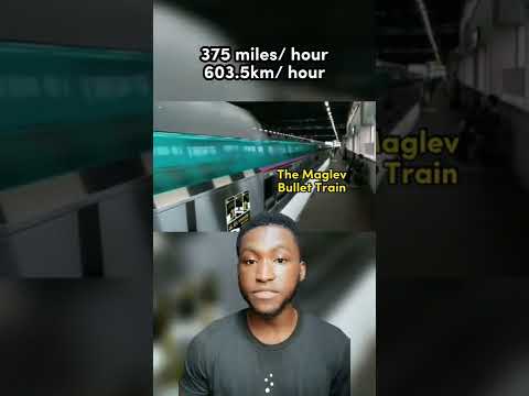 China's Maglev Bullet Train: fastest train in the world