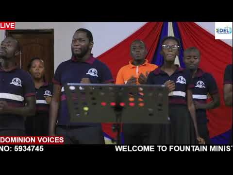 FOUNTAIN MINISTERS SINGERS, AUDIO 7: SAULI WA TARSO UNVEILING. POWERED BY EDEL TV. CRATER SDA CHURCH