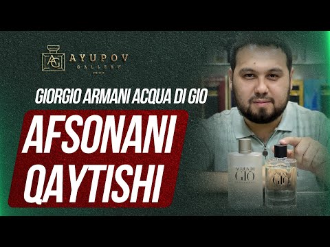 Afsonani Qaytishi. Giorgio Armani Gio dan Eau De Parfum 2022 Yil. O’zbek Tilida