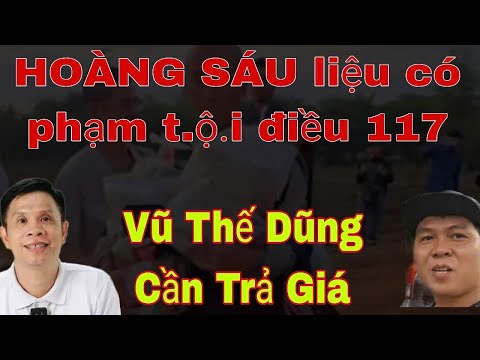 HOÀNG SÁU và VŨ THẾ DŨNG liệu mất tất cả