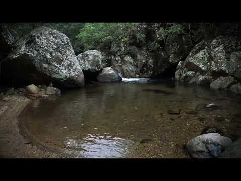 A Tranquil Meditation Sleep Video: Healing Springs, Healing Fountain, River Stream to Sleep & Relax