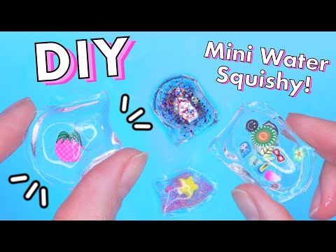 DIY VIRAL Miniature Water Squishy Silicone Nano Tape Tutorial