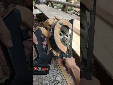 Do it yourself ‼️ Circle Saw dari Dinamo DC 795 bisa sekuat ini #creative #diy #woodworking