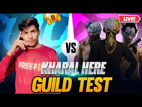 KHARAL HERE | GUILD TEST ON LIVE STREAM |