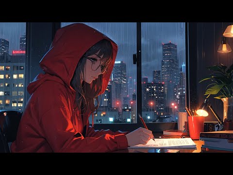 Lofi Chill Music With Rain for Deep Focus Music Calming Background Sounds for Study and Work