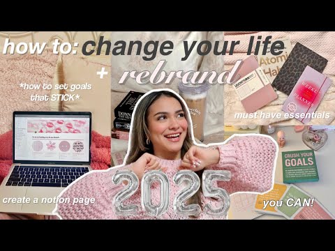 HOW TO PLAN FOR 2025 ✨ ultimate step by step guide, set goals and ACTUALLY achieve them