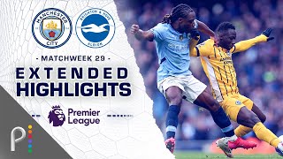 Manchester City v. Brighton | PREMIER LEAGUE HIGHLIGHTS | 3/15/2025 | NBC Sports