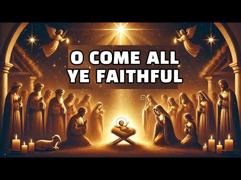 O COME ALL YE FAITHFUL | With Lyrics #ocomeallyefaithful #christmassongsandcarols #christmas