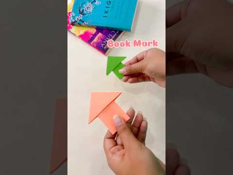 DIY Paper Bookmark | How to make Arrow Bookmark #shorts #bookmark