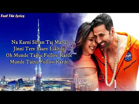 Burjkhalifa (Lyrics) Song -  Laxmi Bomb |Akshay Kumar, Kiara A | Nikhita Gandhi | Shashi-Dj Khushi