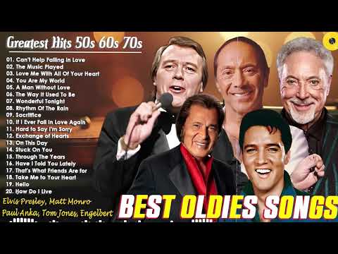 Oldies But Goodies 50s 60s & 70s 📀 Matt Monro, Paul Anka, Elvis Presley, Tom Jones, Engelbert 23