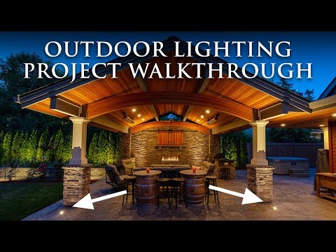 Portland Outdoor Pavilion Lighting - Oregon Outdoor Lighting