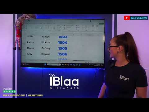 BLAA GIVEAWAYS | LIVE DRAW | 25th July 2024