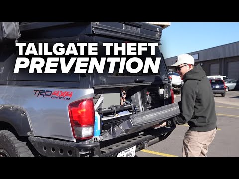 Protect Your Toyota Tacoma: The Ultimate Tailgate Lock to Stop Theft!