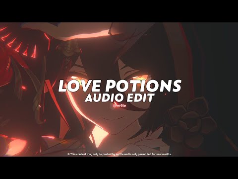 love potions (slowed/tiktok version) || bj lips & princess paparazzi [ edit audio ] v2