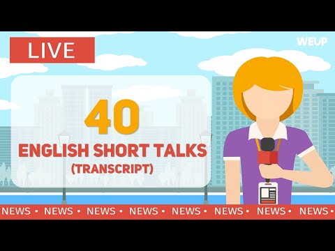 40 ENGLISH SHORT TALKS | Toeic Listening