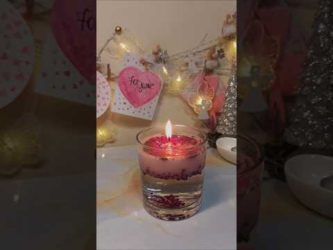 DIY Magic Water Candle 🕯️✨ #craft #creative #shorts #diy #candle #satisfying #handmade #magic #art