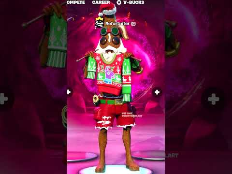 Christmas Ginger Peely Fortnite (concept)