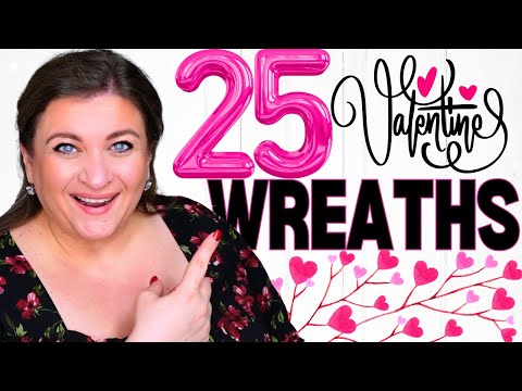 Top 25 Amazing Valentines Wreath DIY Tutorials