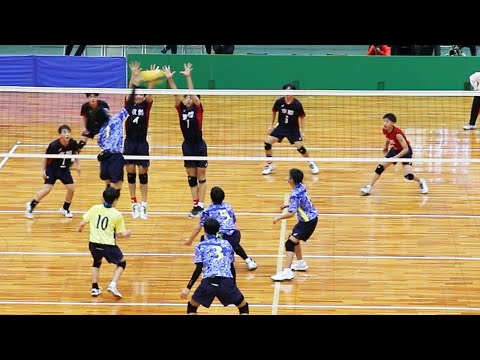 【JOC中学選抜バレー2024】１回戦　京都選抜 vs 栃木選抜 第１セット＜男子バレーボール＞