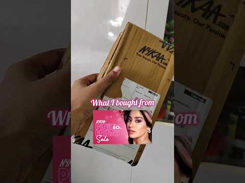 nykaa pink friday sale 2024💕💖✨ | nykaa pink friday sale haul #shorts #shortsfeed