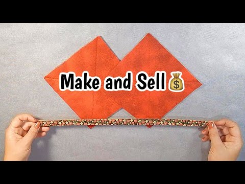 Sewing Project to MAKE and SELL | Make in under 10 minutes