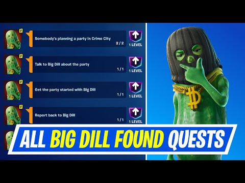 Fortnite Complete Found Quests - Somebody's planning a party in Crime City... Fortnite