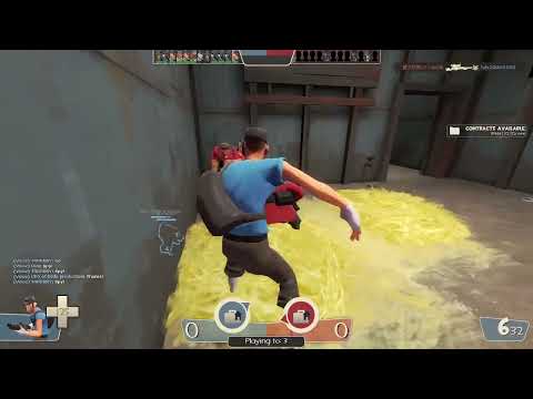 Vibing with players in TF2!