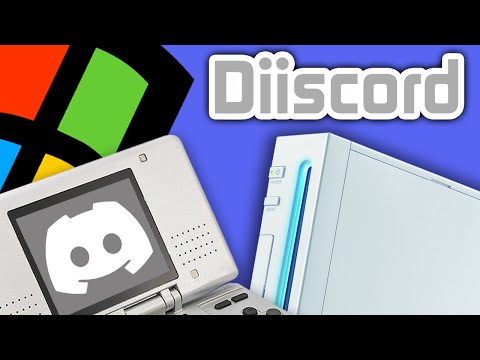 Using Discord on the Nintendo Wii! (and DS, and Windows 98, and...)