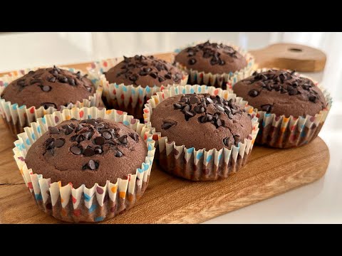 Chocolate muffin recipe.delicious & simple🧁