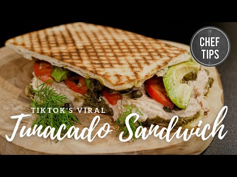 How to Make the TikTok Tunacado Sandwich Recipe at Home - Spicy Tunacado Recipe - Chef Tips