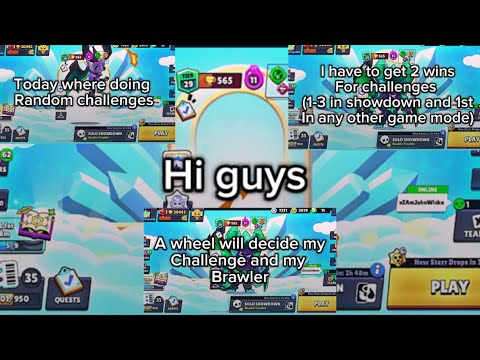 Brawl stars challenges wheel #brawlstars #youtube #gaming #gameplay