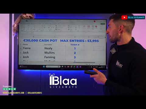 BLAA GIVEAWAYS | LIVE DRAW | 2nd MARCH 2025