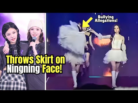 aespa Winter's Skirt Throw on Ningning's Face During Concert Sparks Controversy!