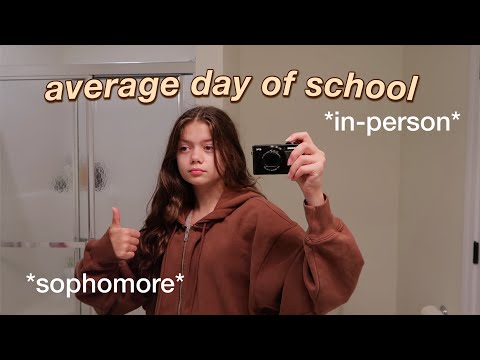 GRWM for an average day of school