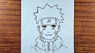 How to Draw Naruto Uzumaki || Easy Anime Drawing step by step